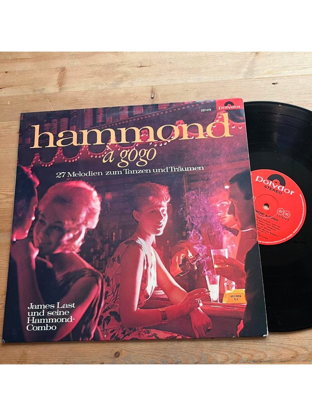 James Last und Seine Hammond-Combo - Hammond a Gogo 33rpm VG+ VR20